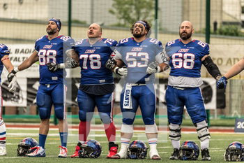2019-06-09 - L´inno d´Italia - CEFL CUP - SPARTANS MOSCOW VS GIANTS BOLZANO - AMERICAN FOOTBALL - OTHER SPORTS